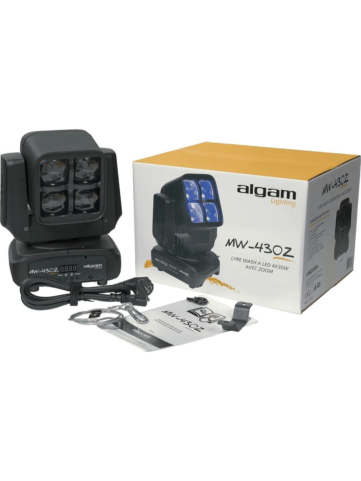 Algam Lighting 4 x Osram 30w Rgbw Leds + Zoom - Musikinstrumente DJ Ausstattung - Lal Mw430zoom