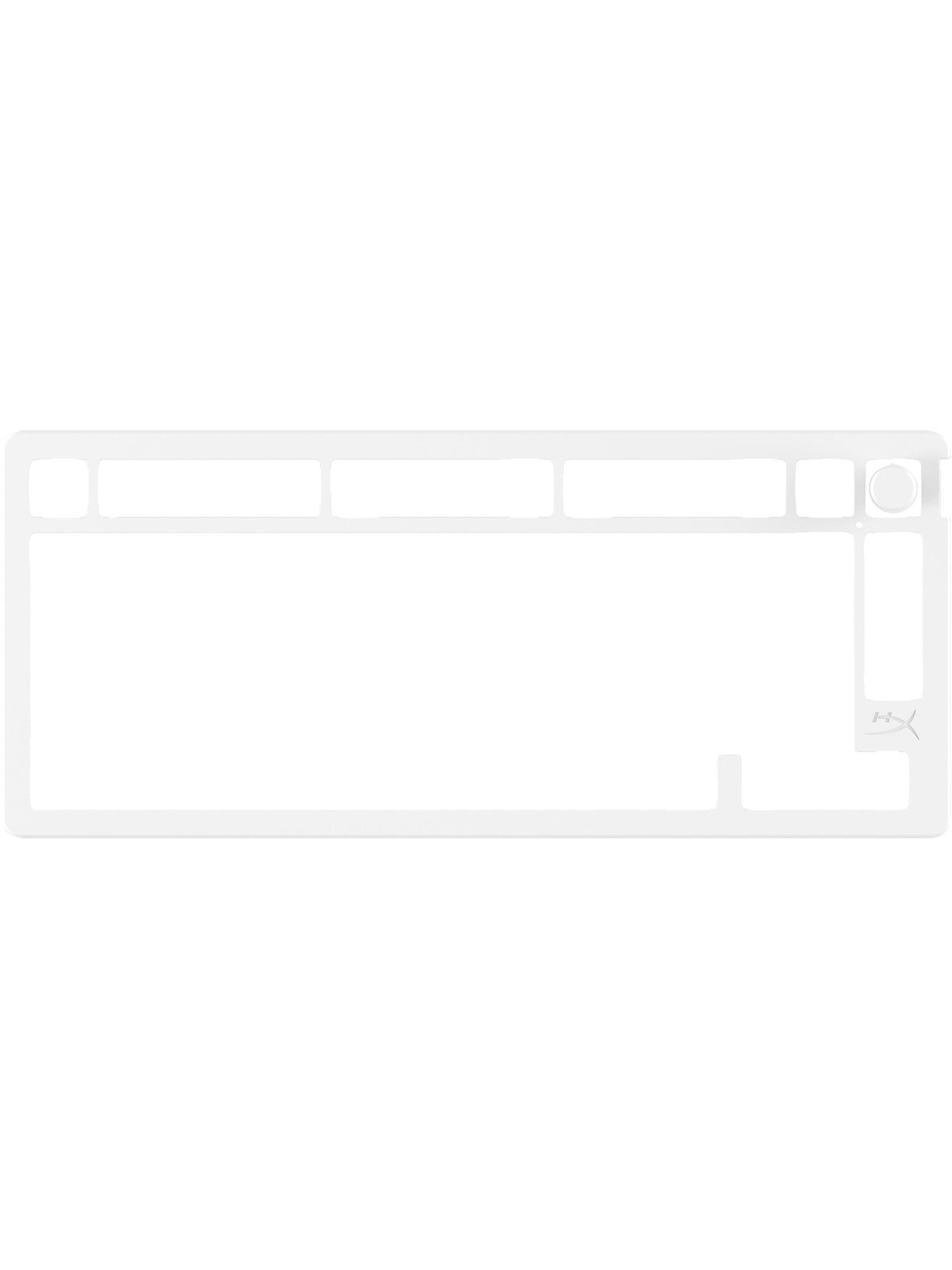 Hyperx Alloy Rise 75 (75%) - Top Plate - White - Gaming Tastaturen - Ohne Numpad - Weiss - 85u14aa