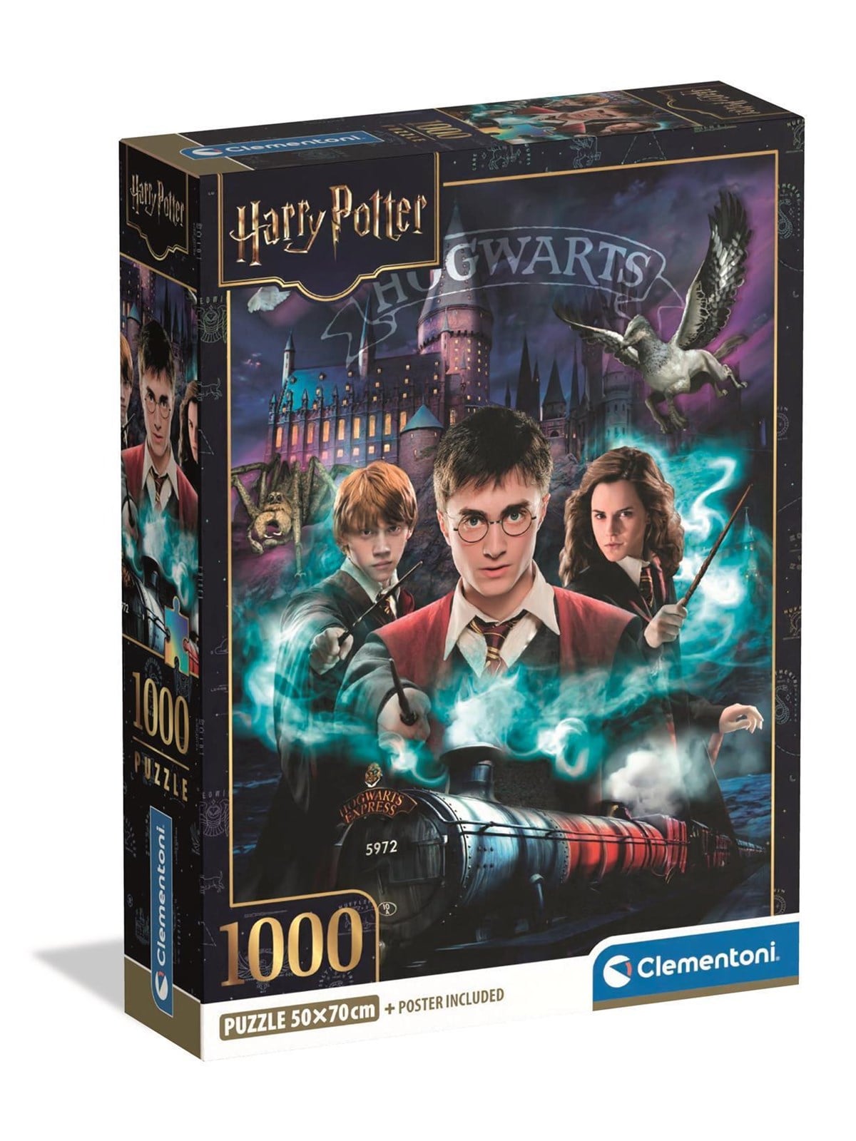Clementoni Puzzle 1000 Pcs CB High Quality Collection Harry Potter Hogwarts - 37047