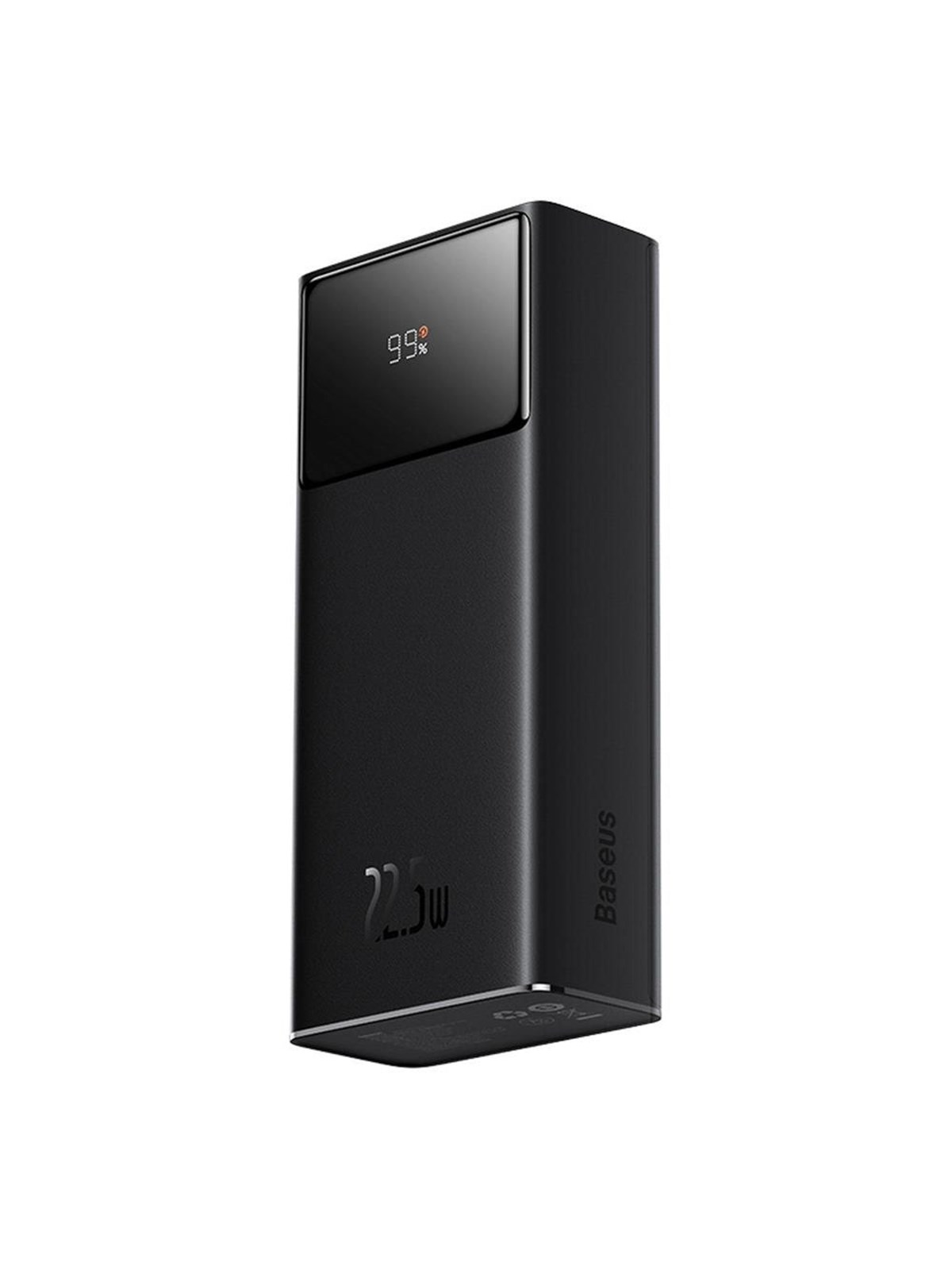 Baseus Enerfill Fp41 30000mah 22.5W Power Bank With Simple Usb-a - Usb-c 3A 30cm Cable - Black Powerbank (Akku) - Schwarz - 30000 Mah - Powerbank Akku