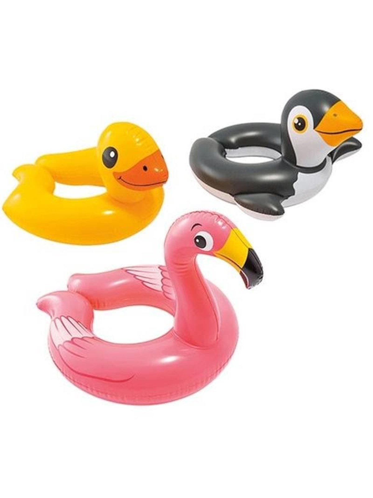 Intex Tier-Schwimmringe, 55 cm 3 sort. Alter 3-6
