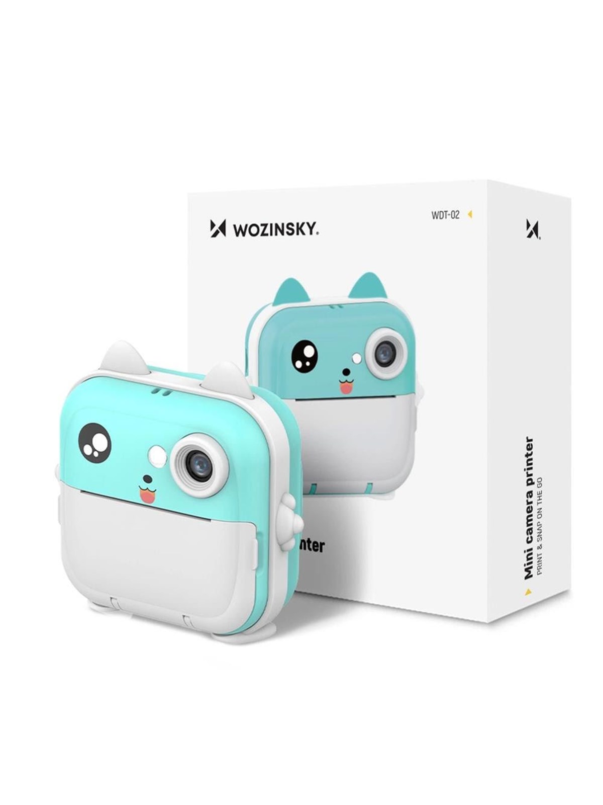 Wozinsky Wdt-02 Thermal Drucker Camera For Kids - Blue - Digital Kameras - 5907769384004