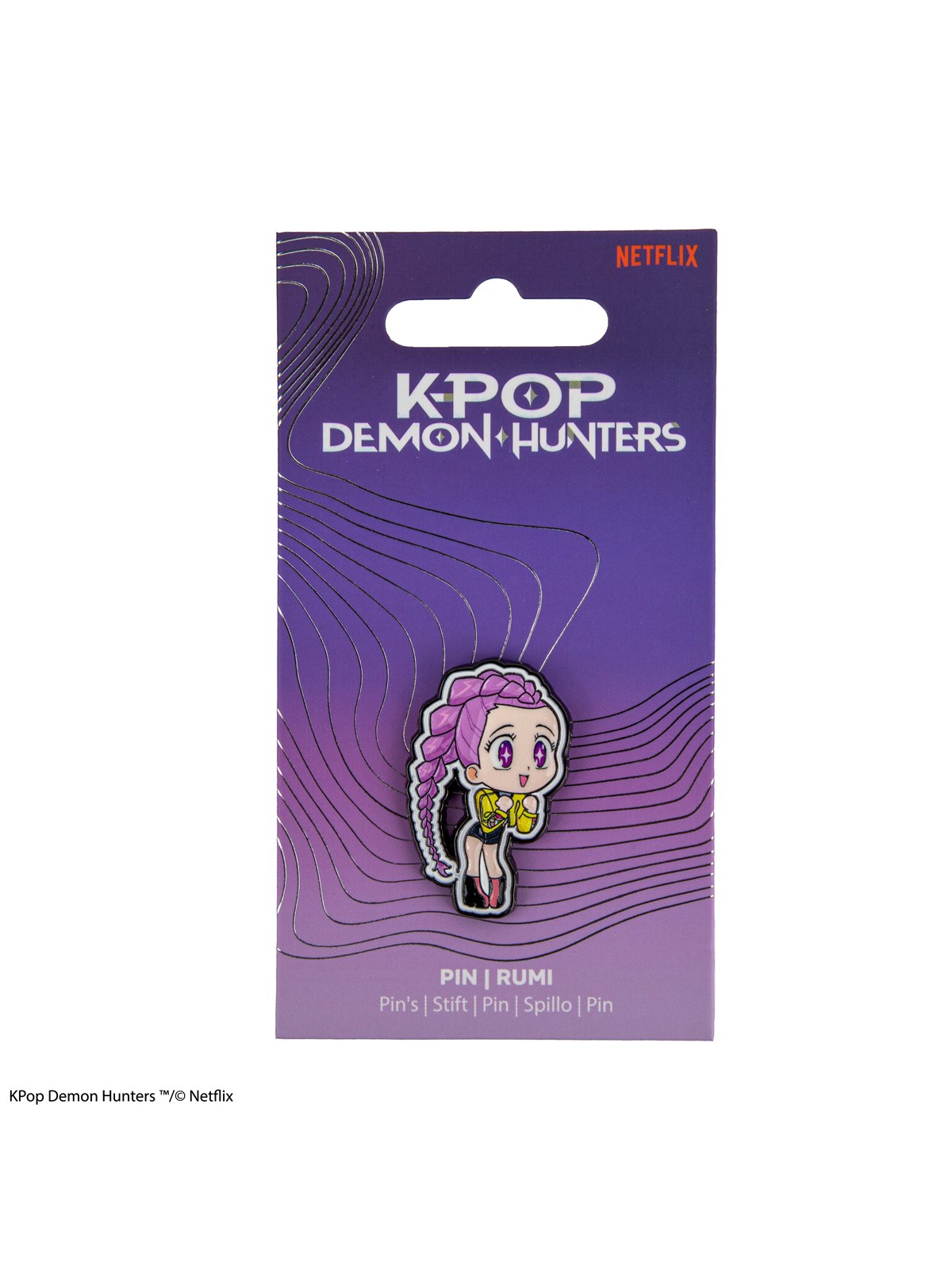 Cinereplicas - K-Pop Demon Hunters Rumi Pin - Pin / Button Image