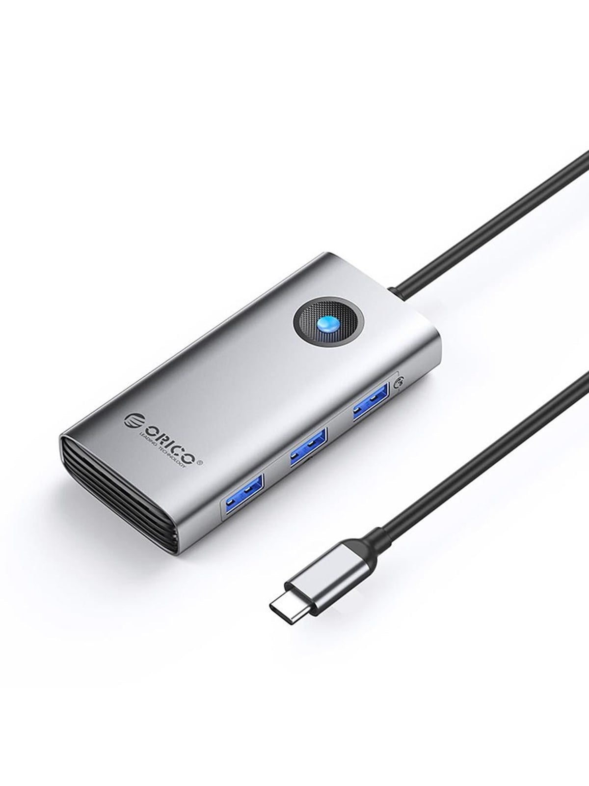 ORICO PW11-6P USB-C Hub Docking Station 3x USB-A 3.0 + 1x USB-C 2.0 + 1x HDMI - Gray