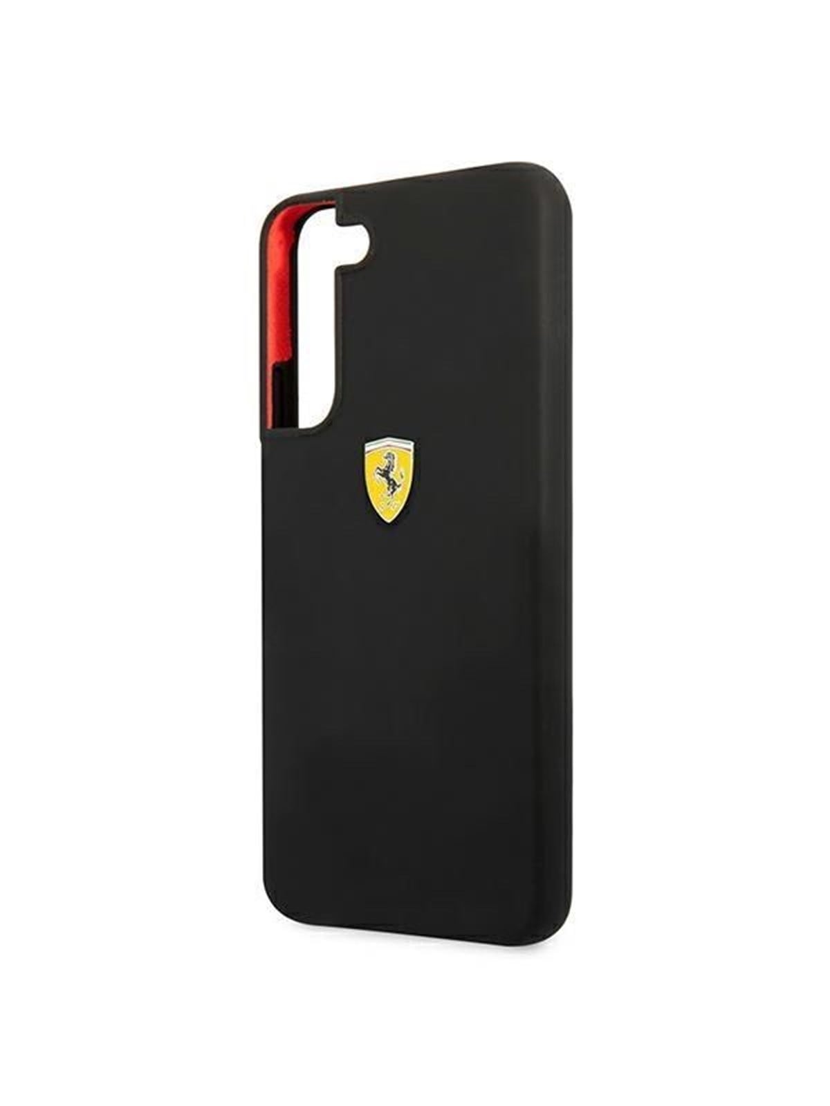 Ferrari On Track Silicone Case for Samsung Galaxy S22+ - Black Image