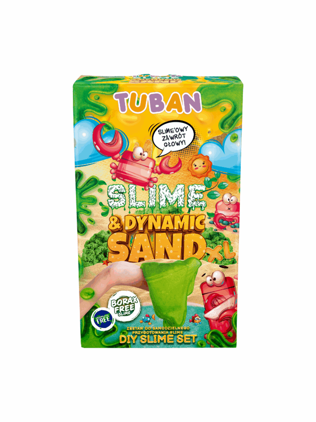 Tuban Set - Diy Slime & Dynamischer Sand XL