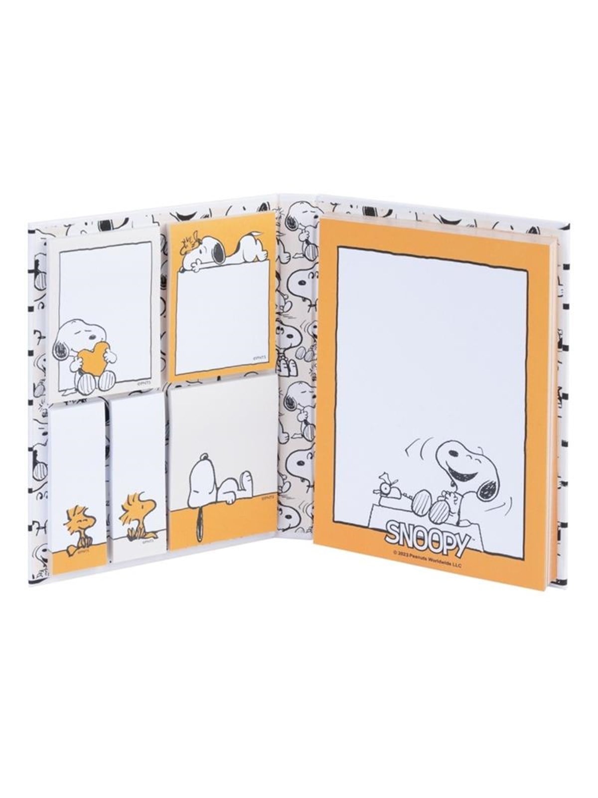 Snoopy - A6 Self-Adhesive Notebook from the Lazy Days Collection Image