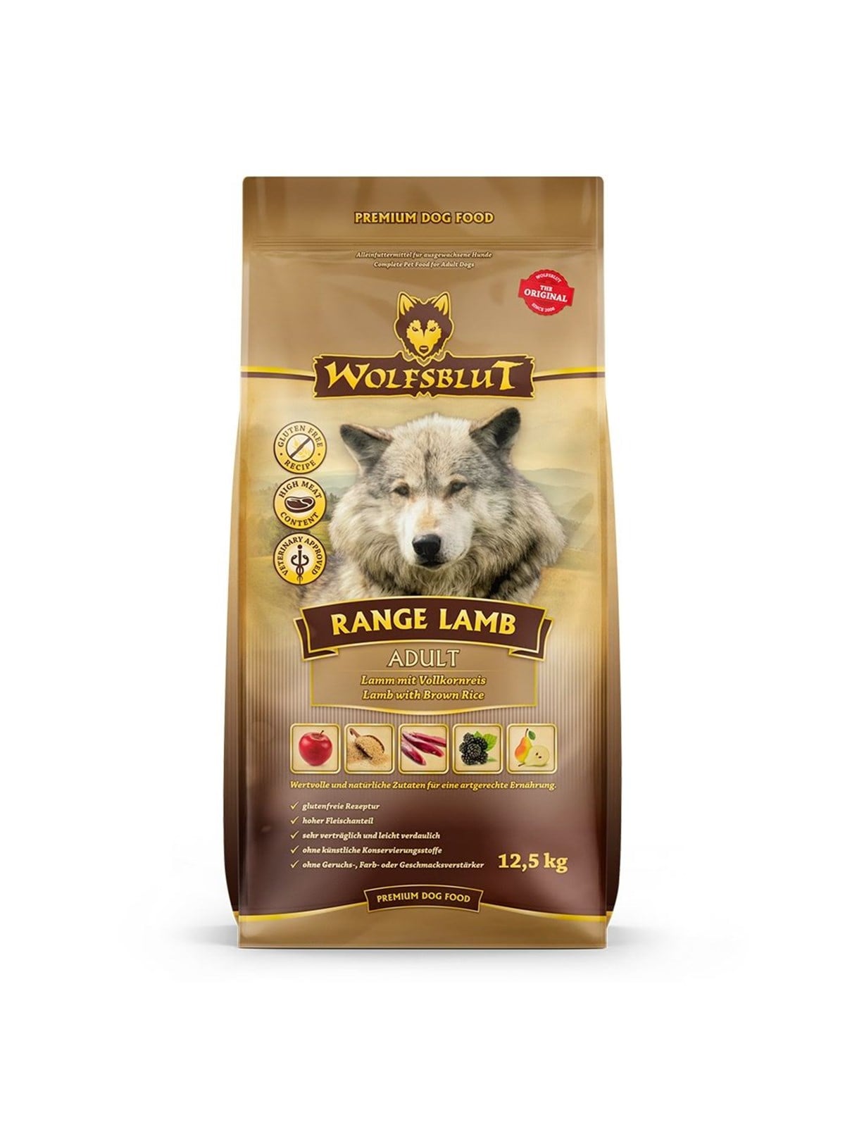 Wolfsblut Range Lamb Lamb with rice - dry dog food - 12.5kg