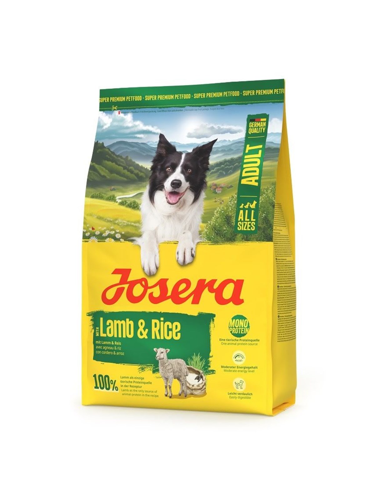 JOSERA Lamb & Rice - dry dog food - 3kg