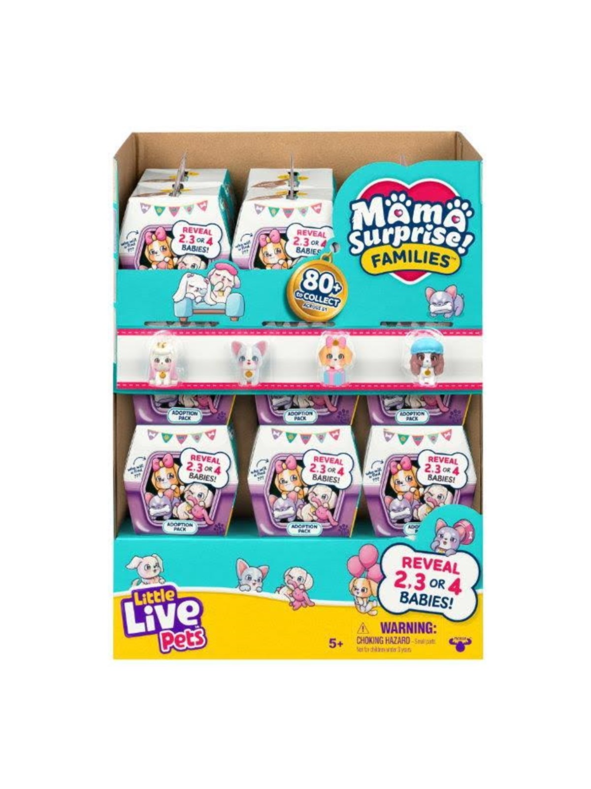 Little Live Pets MAMA SURPRISE FAM ADOPTION PK CDU