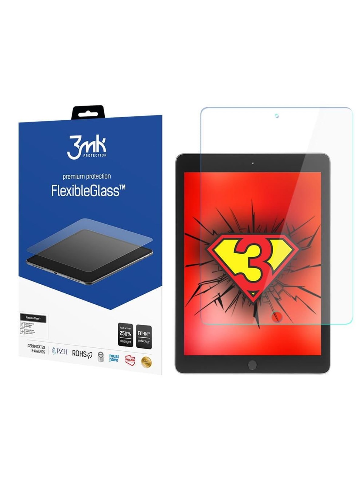 3mk FlexibleGlass Hybrid Glass for iPad 6 Image