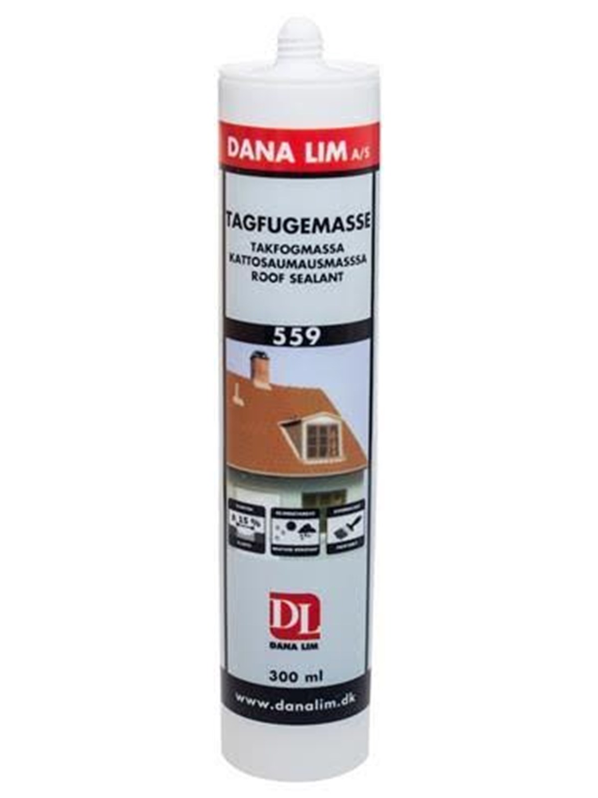 Dana Lim 559 Dachfugenmasse schwarz