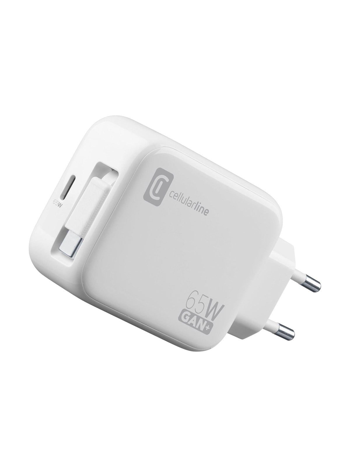 CELLULAR line power adapter - retractable - 24 pin USB-C (female) 24 pin USB-C (male) - 65 Watt Image
