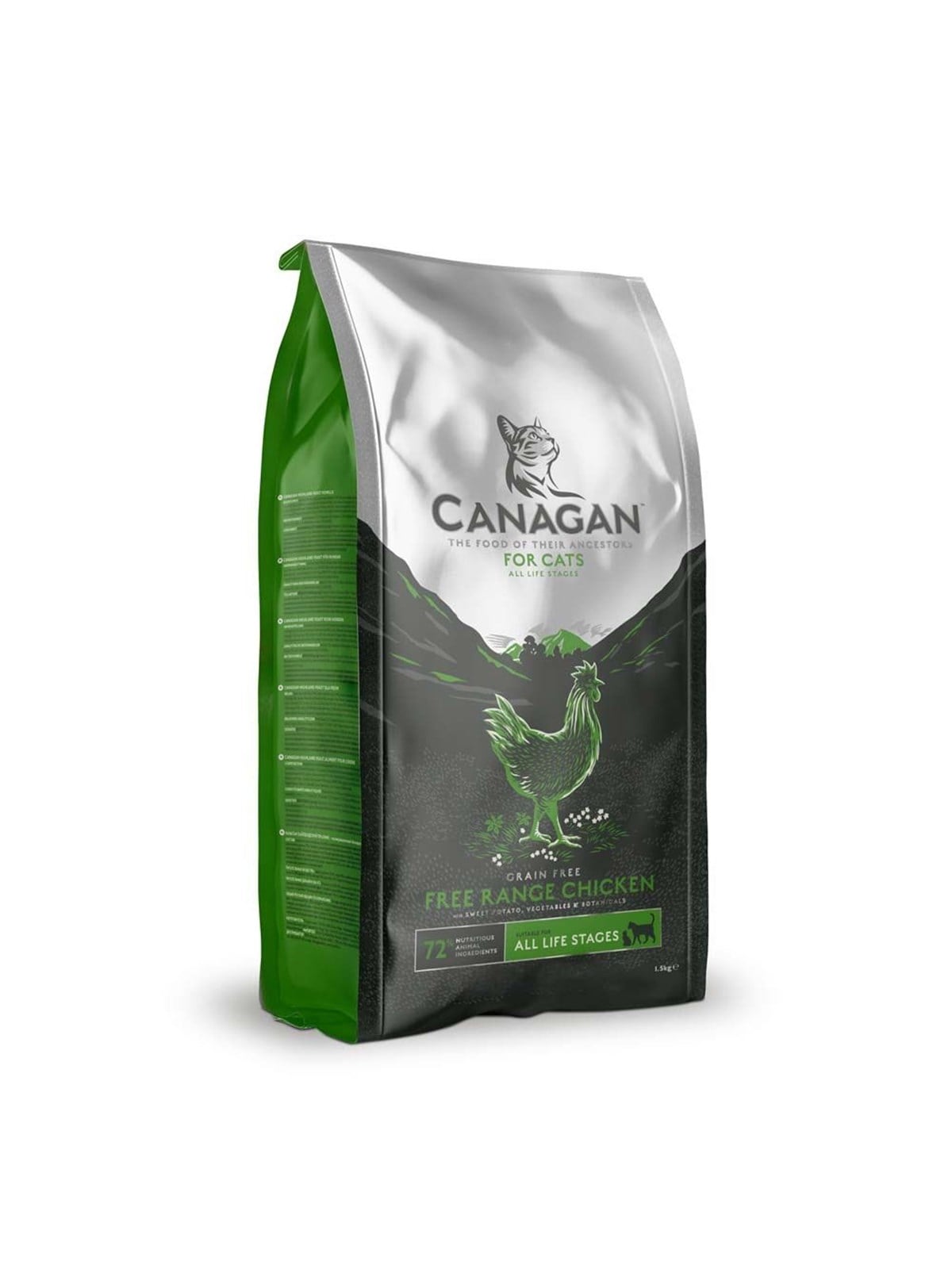 Canagan Free Range Chicken chicken - dry cat food - 1.5kg