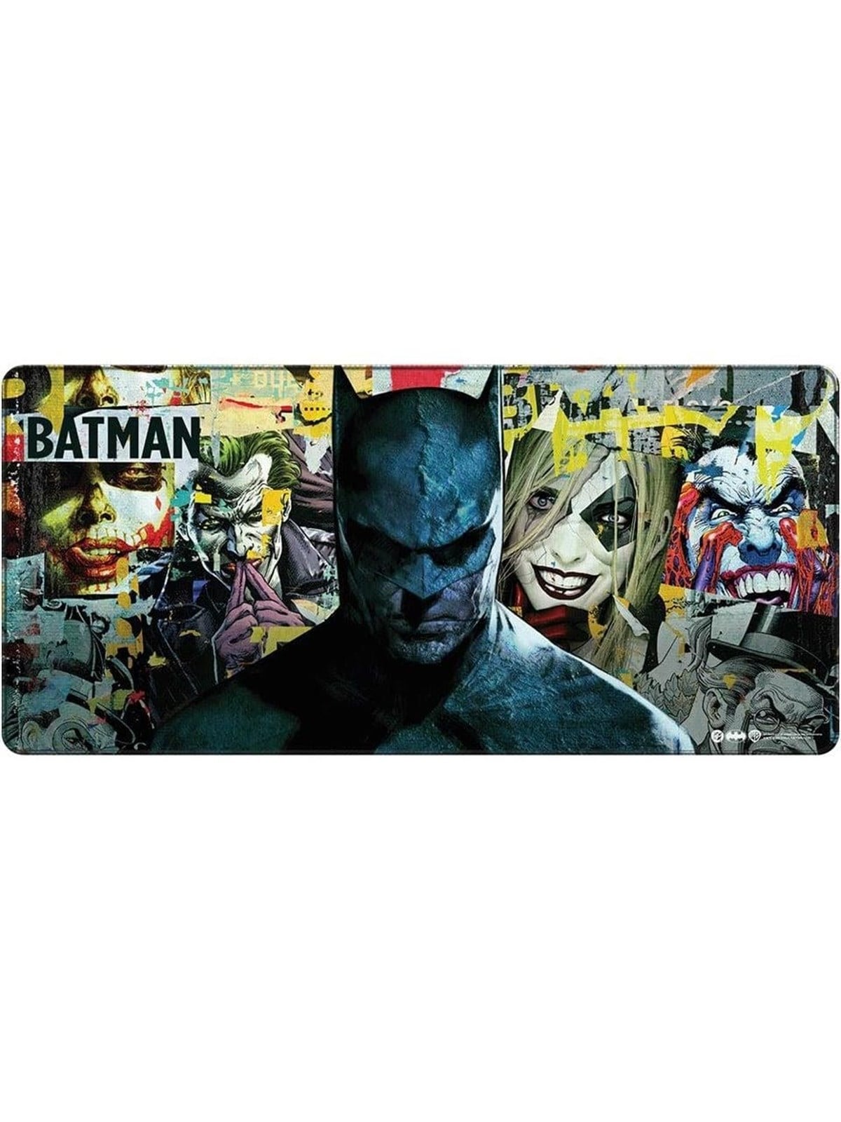 DC Comics DC: Batman - Torn Collage - Batman And Villains (XL Mousepads) Image