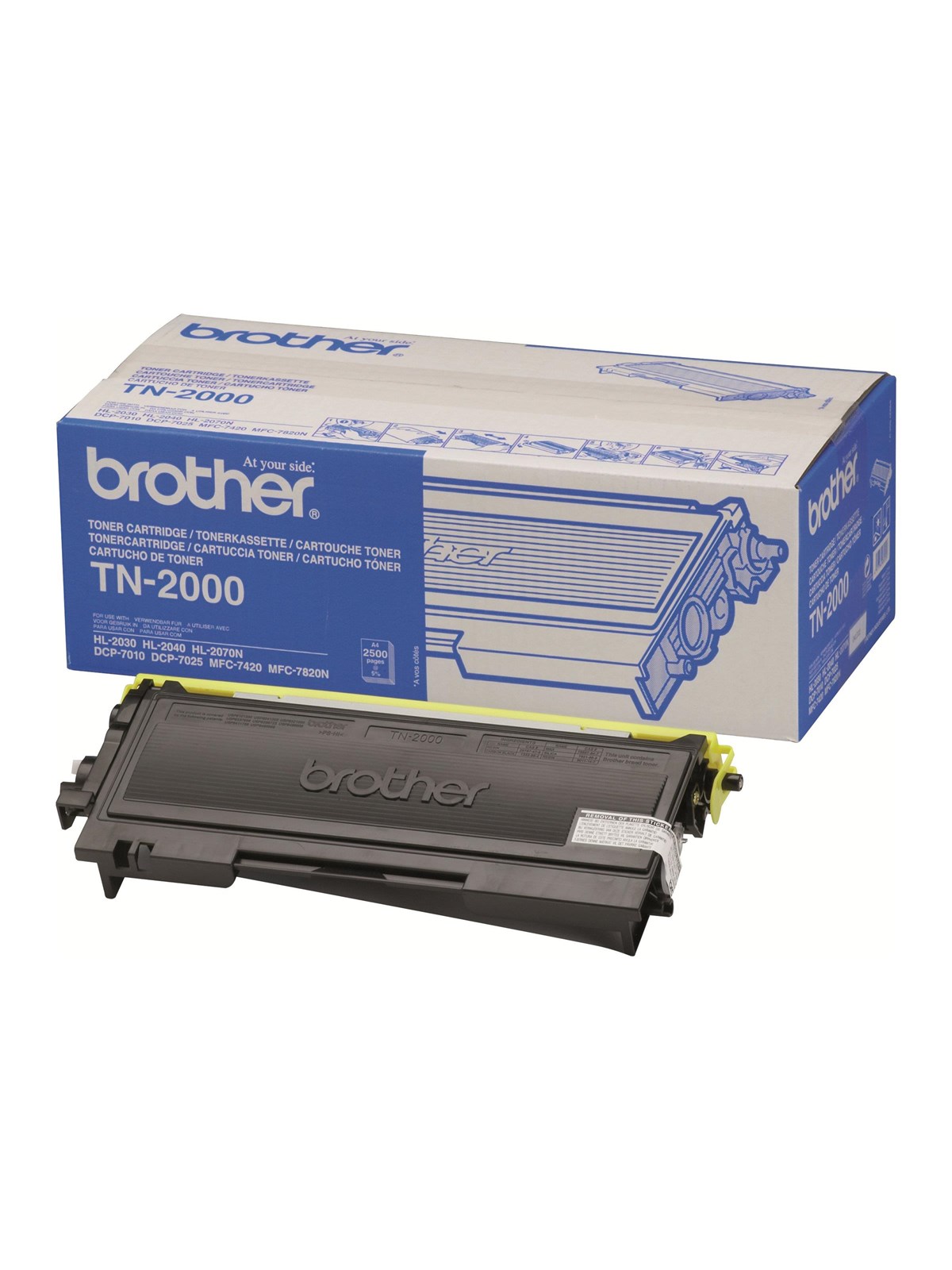 Brother Tn2000 / Tn-2000 Black Toner - Druckerzubehoer Tinte Toner