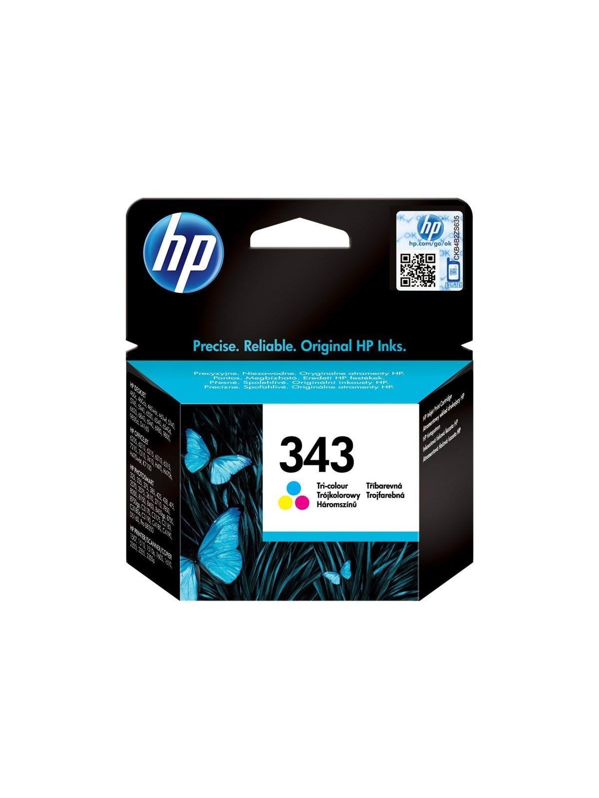 HP 343 / C8766ee Tri-color Ink - Druckerzubehoer Tinte Toner