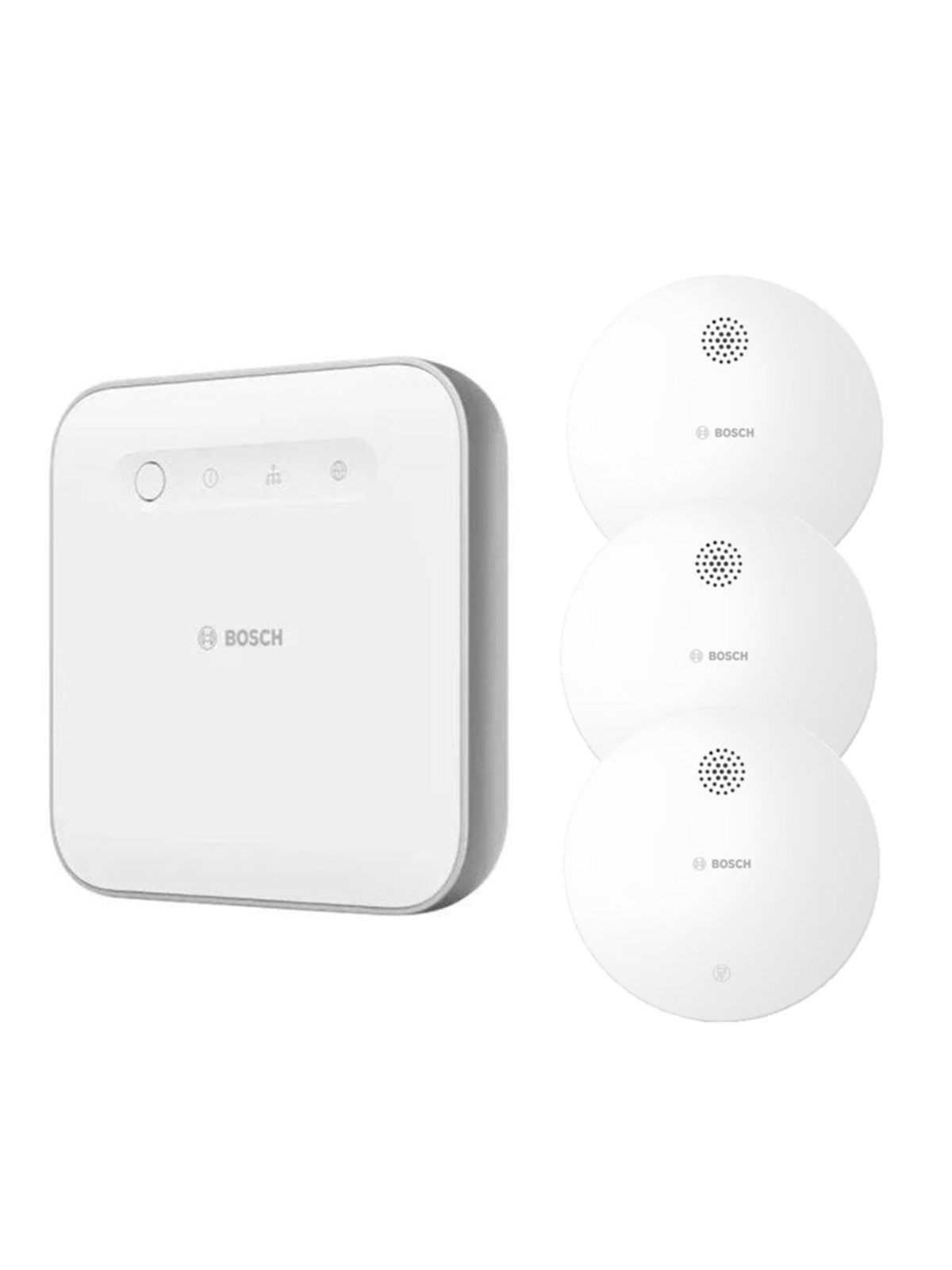 Bosch Smart Home Controller II + Rauchwarnmelder II (3-pack) - 8500790