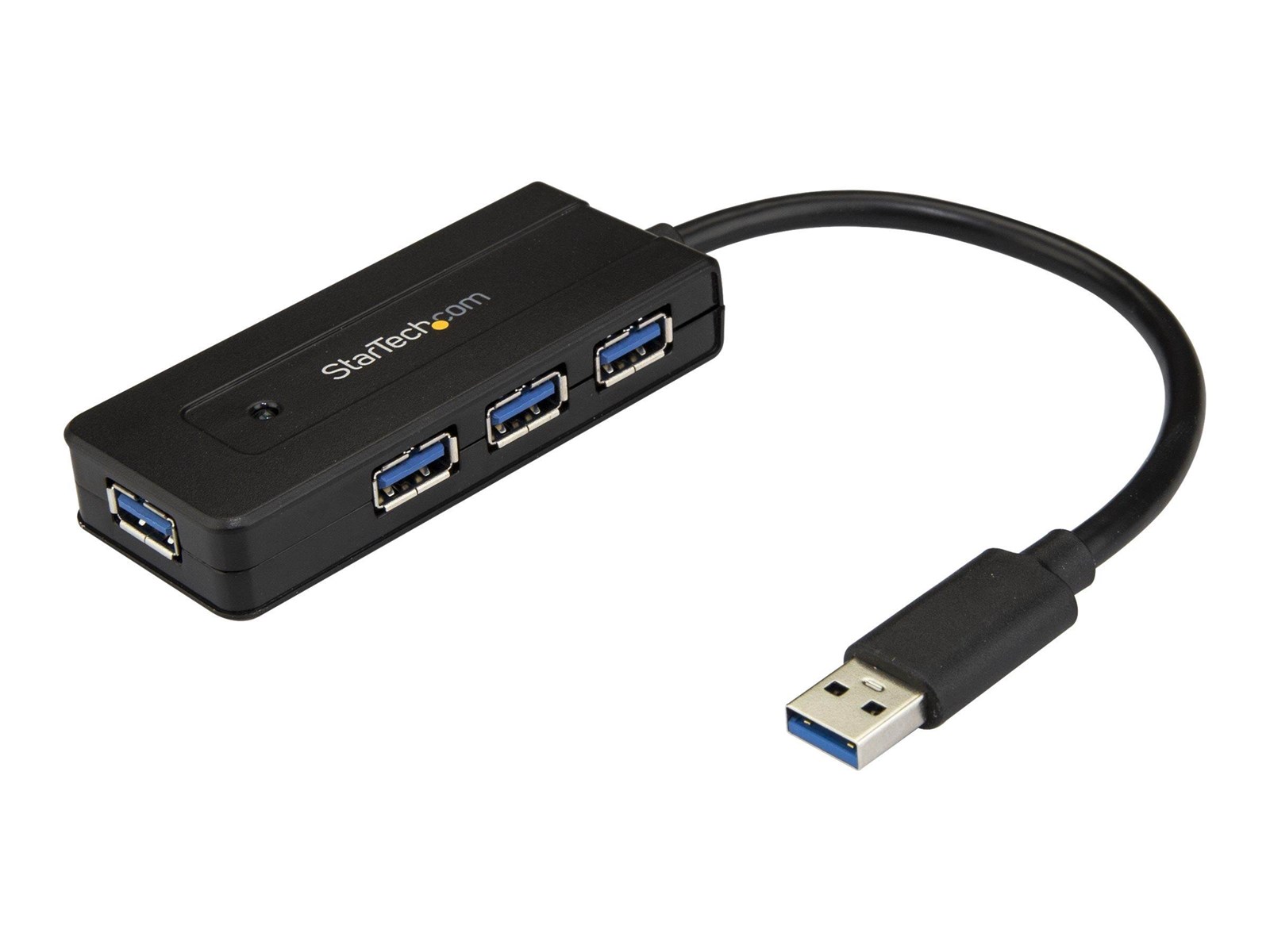 Premium USB 3.0 Charging Hub with Clip Design - 4 Ports