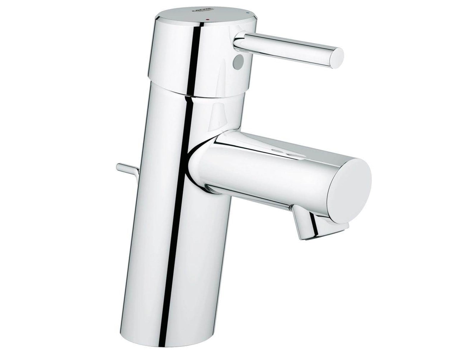 Grohe Plus Einhand-Waschtischbatterie – Mit Zugstangen-Ablaufgarnitur & SpeedClean Mousseur