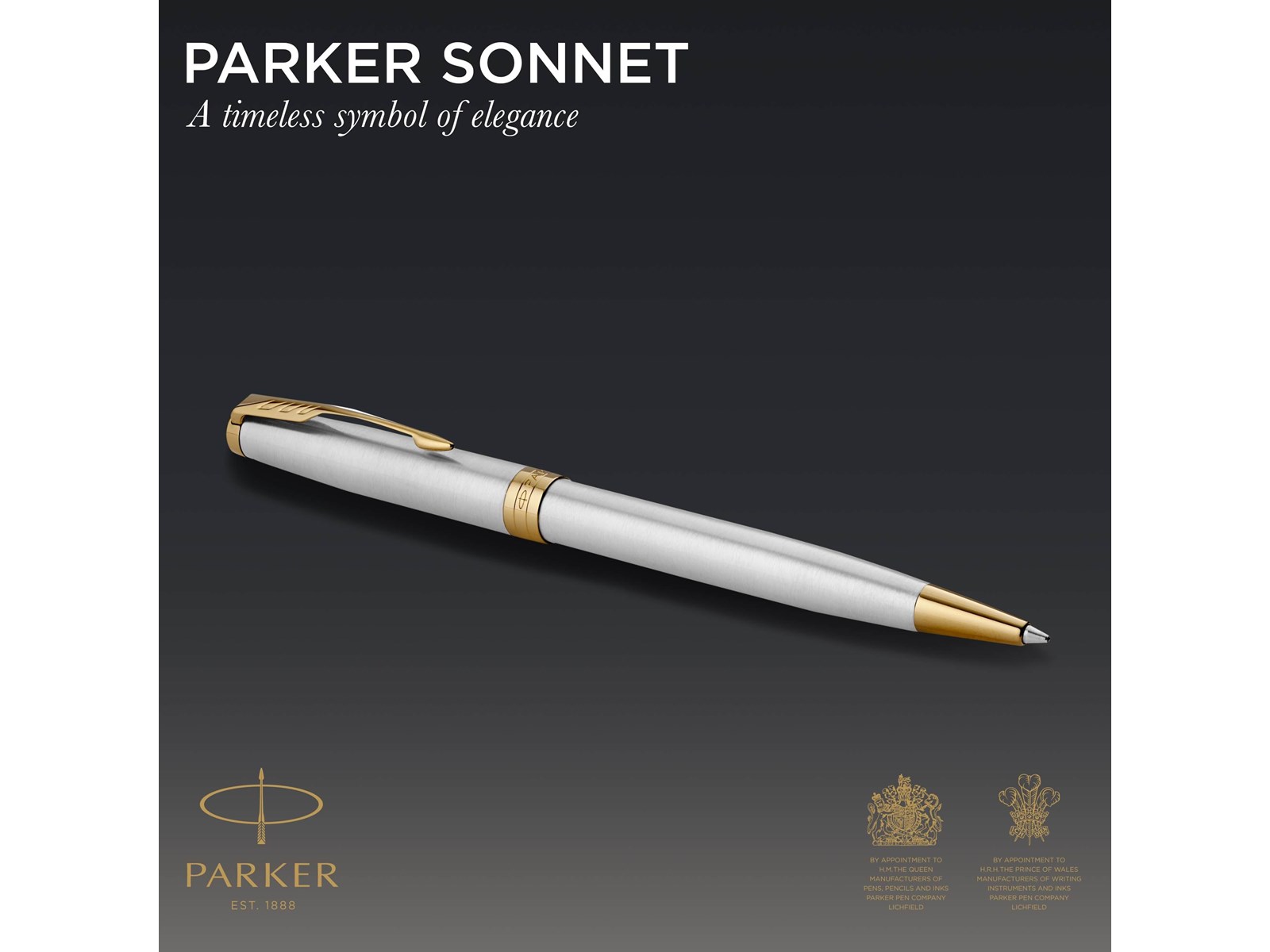 Goldstar Prince Gunmetal Stylus Kugelschreiber MLR Inkl. Lasergravur Blau (PMS 289) | Dein Pen