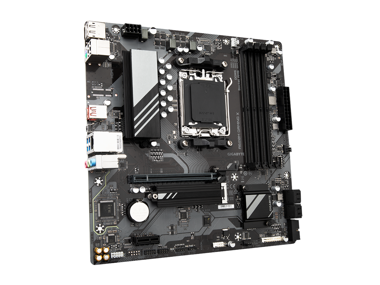 GIGABYTE A620M GAMING X Mainboard - AMD A620 - AMD AM5 socket 