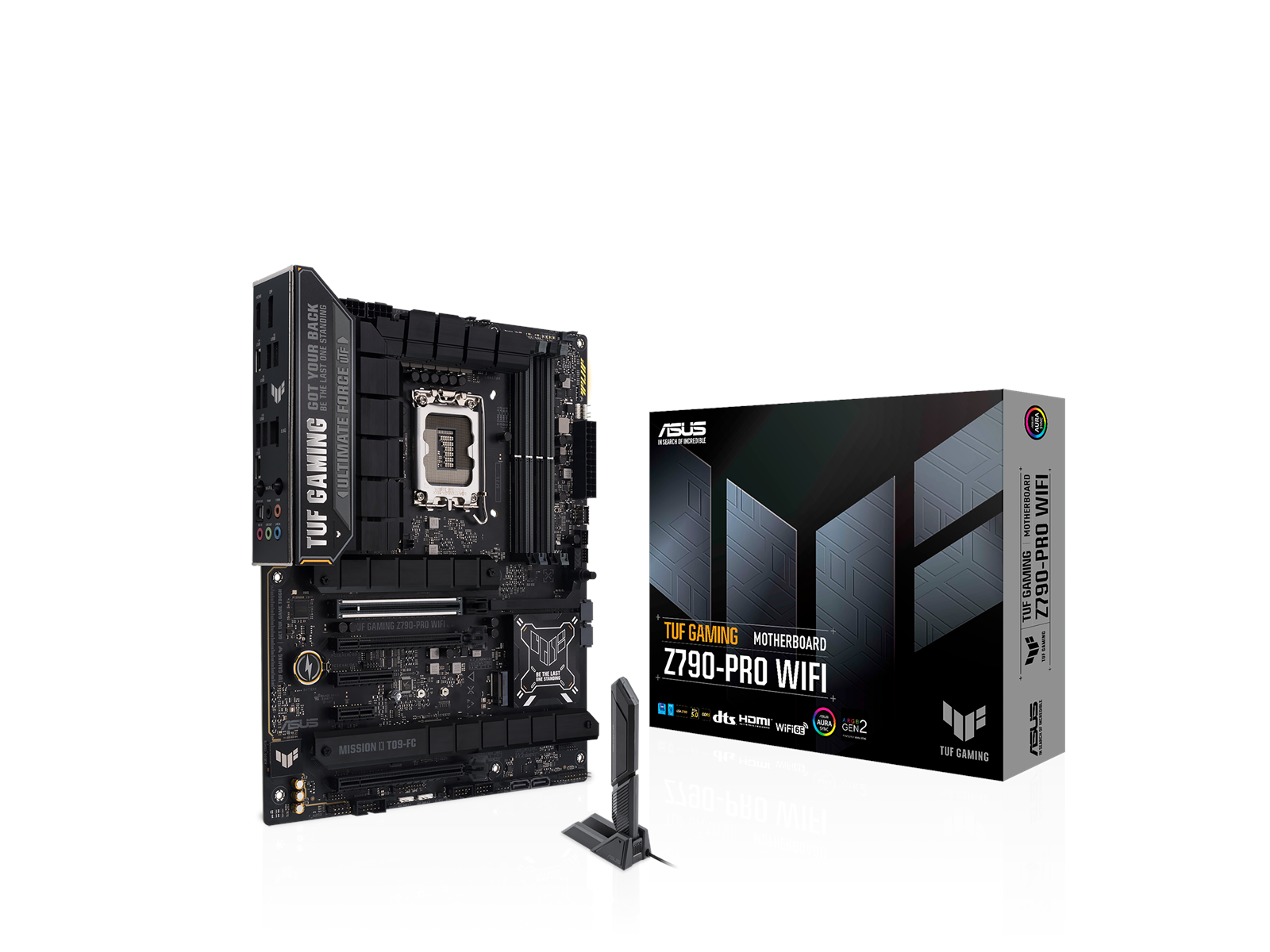 ASUS TUF GAMING Z790-PRO WIFI Mainboard - Intel Z790 - Intel 