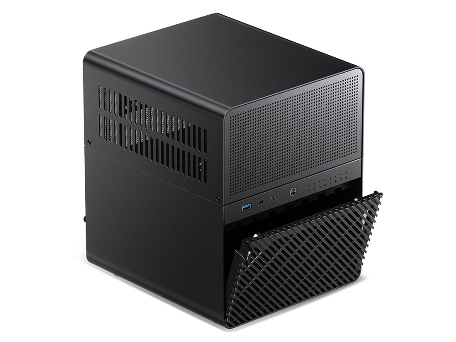 Jonsbo N3 Mini-ITX - Gehäuse - NAS tower - Schwarz | Auf Lager