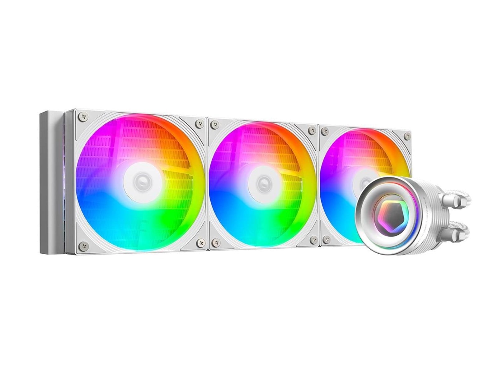 ID-COOLING FX240 INF CPU-Wasserkühler – Infinity-Spiegel-Design Mit ARGB, 240mm Radiator & Ultra-leisen Lüftern Für Intel Und AMD