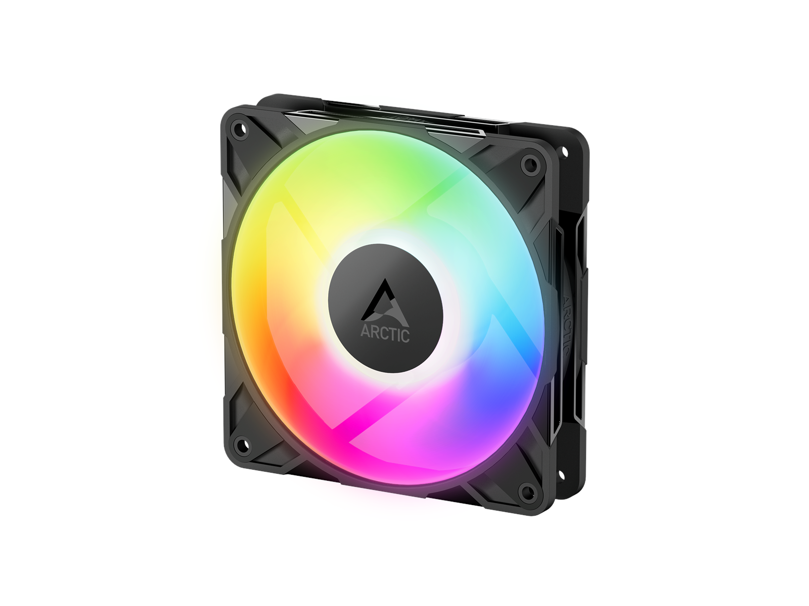 3x Antec Fusion RGB Gehäuselüfter - 12 Cm, Schwarz