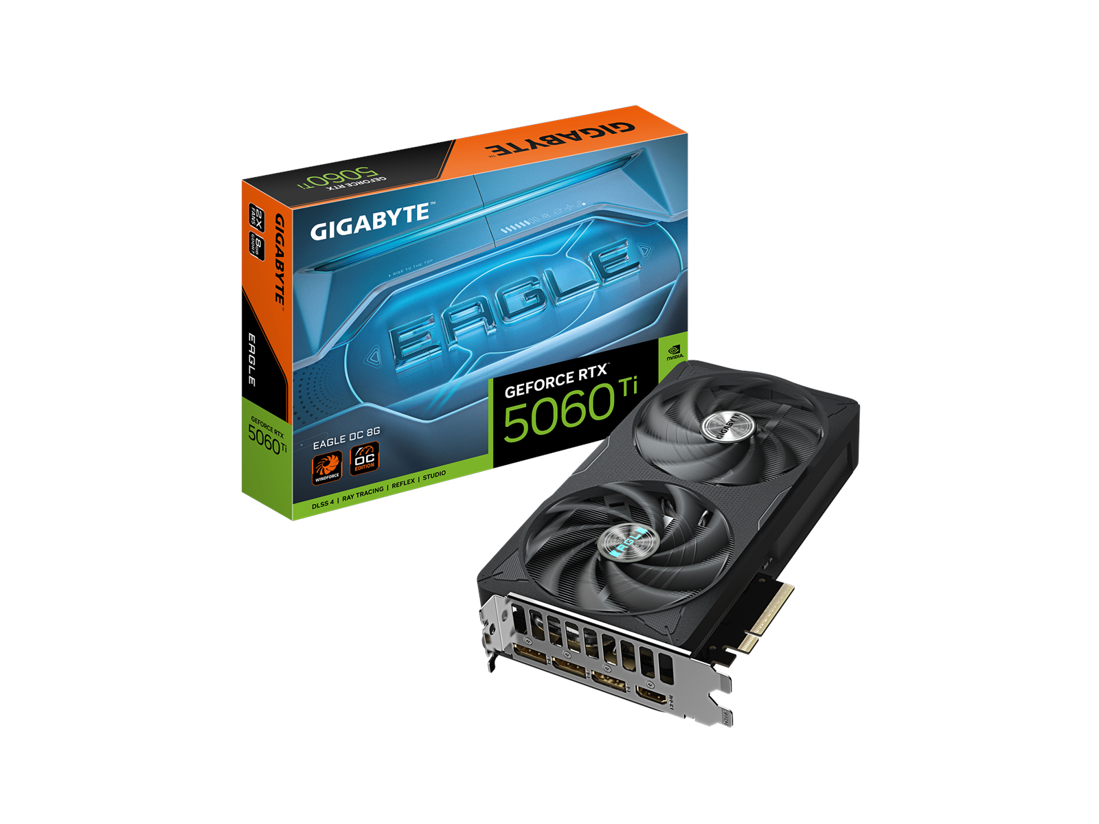 GIGABYTE GeForce RTX 5060 Ti EAGLE OC 8GB GDDR7 RAM Grafikkarte gigabyte-geforce-rtx-5060-ti-eagle-oc-8gb-gddr7-ram-grafikkarte