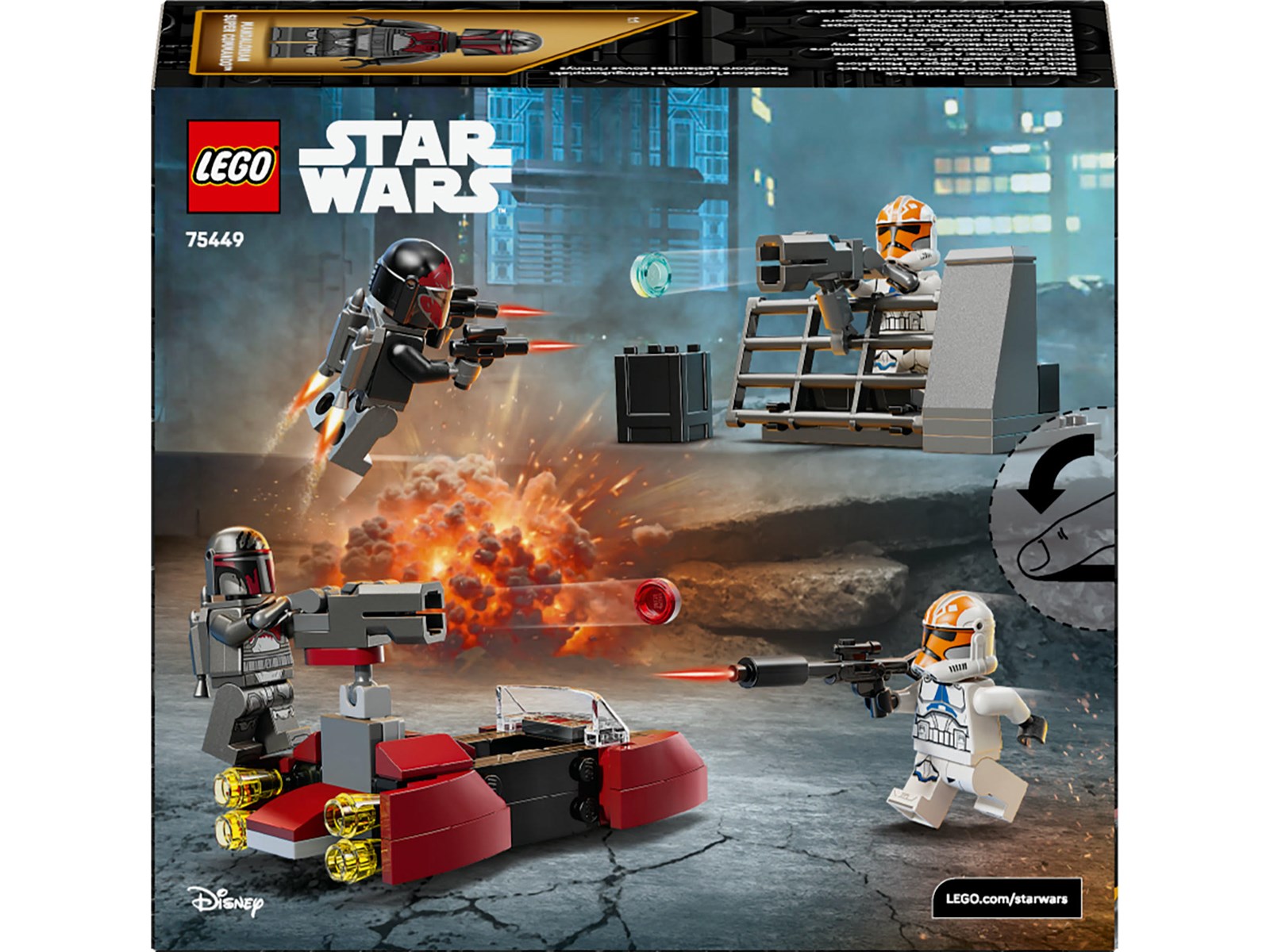 LEGO Star Wars Siege of Mandalore Battle Pack 75449 main image 1
