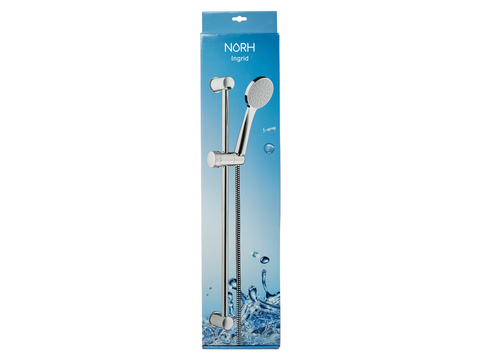NORH Ingrid shower bar set 1 spray chrome | Auf Lager | Günstig