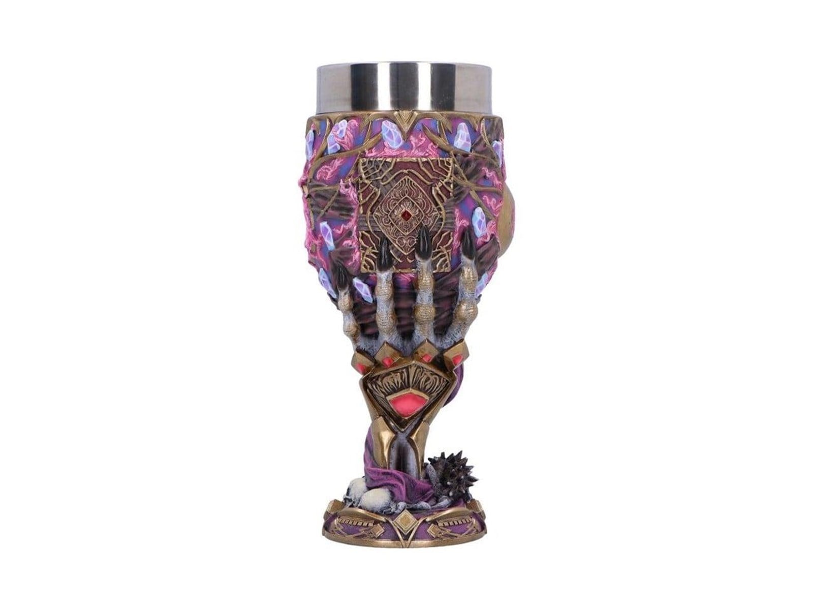 Nemesis Now Becher 'Danegeld' – Wikinger-Bierkrug Aus Kunstharz Mit Edelstahleinsatz, 18 Cm, Schwarz | Fantasy-Deko