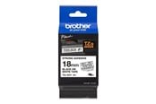 Papier, Fotopapier und Etiketten - Brother TZe-S241 - Black On White - Roll (1.8 cm x 8 m) - TZES241