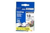 Papier, Fotopapier und Etiketten - Brother Tape brother 18 mm black/white - TZ241