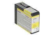 Druckerzubehör - Tinte & Toner - Epson T5804 Yellow - Tintenpatrone Gelb - C13T580400