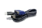 KVM Kabel - TRENDnet 1.8M USB KVM Kabel TK CU06 - TK-CU06
