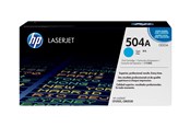 Druckerzubehör - Tinte & Toner - HP 504A / CE251A Cyan Toner - Tonerpatrone Cyan - CE251A