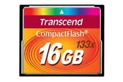 Speicherkarten - Transcend Compact Flash 133x - 50MB/s - 16GB - TS16GCF133
