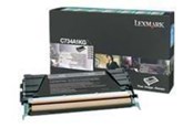 Druckerzubehör - Tinte & Toner - Lexmark C736H1KG Toner Black - Tonerpatrone Schwarz - C736H1KG
