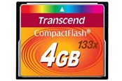 Speicherkarten - Transcend Compact Flash 133x - 50MB/s - 4GB - TS4GCF133