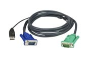 KVM Kabel - ATEN KVM-kabel SPHD15 männlich für HD15 männlich - 2L-5205U
