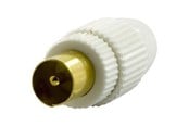 Andere Kabel - Deltaco Antennestik 9.5mm han - DEL-664
