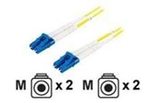 Netzwerk - Kabel - Deltaco Fiberkabel LC - LC duplex sing - LCLC-2S