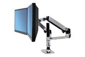 Monitorhalterung - Ergotron LX redesign Dual Arm - 45-248-026