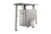 Systemzubehör - Neomounts PC Halter Höhe: 39-53cm Breite: 134-234mm - CPU-D200SILVER
