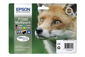 Druckerzubehör - Tinte & Toner - Epson T1285 Multipack (Black Yellow Cyan Magenta) Ink - C13T12854010