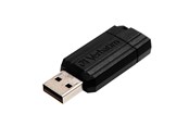 USB-Stick - Verbatim PinStripe - Schwarz - 32GB - USB-Stick - 49064