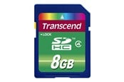 Speicherkarten - Transcend SDHC Std Class 4 - 8GB - TS8GSDHC4